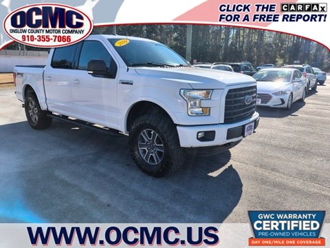 2016 Ford F-150 XLT SuperCrew 6.5-ft. Bed 4WD SPORT