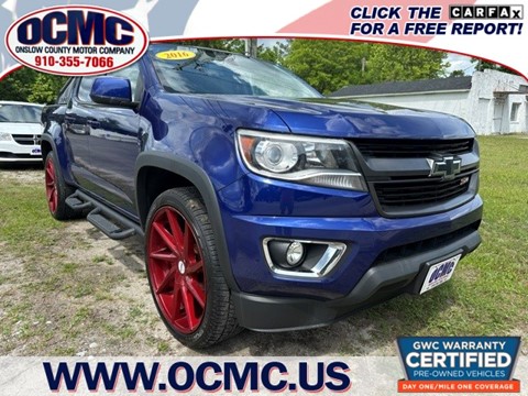2016 Chevrolet Colorado Z71 Crew Cab TRAIL BOSS
