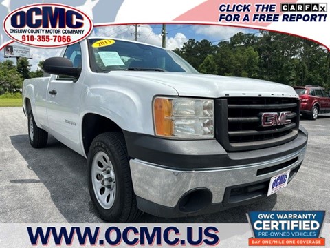 2013 GMC Sierra 1500 Work Truck Long Box 2WD