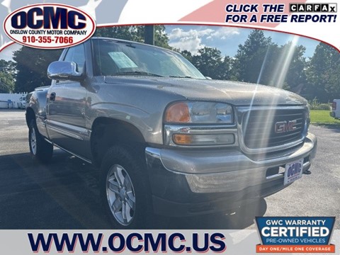 2002 GMC Sierra 1500 SLE Short Bed 4WD