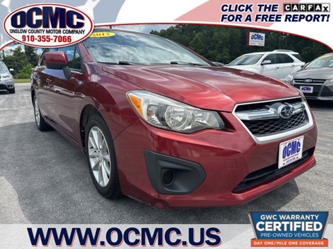 2012 Subaru Impreza Premium 5-Door w/All Weather Package