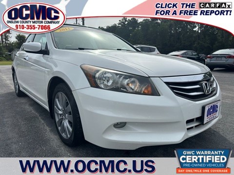 2011 Honda Accord EX-L V-6 Sedan AT with Navigation