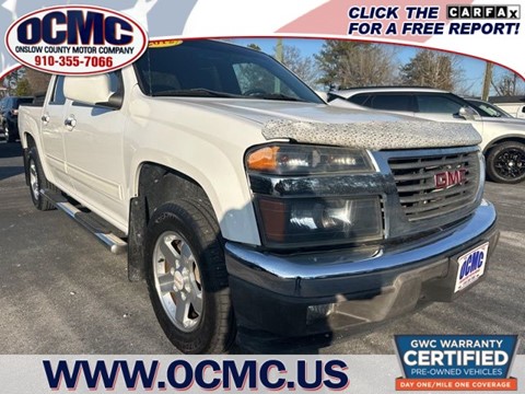 2012 GMC Canyon SLE Crew Cab 2WD