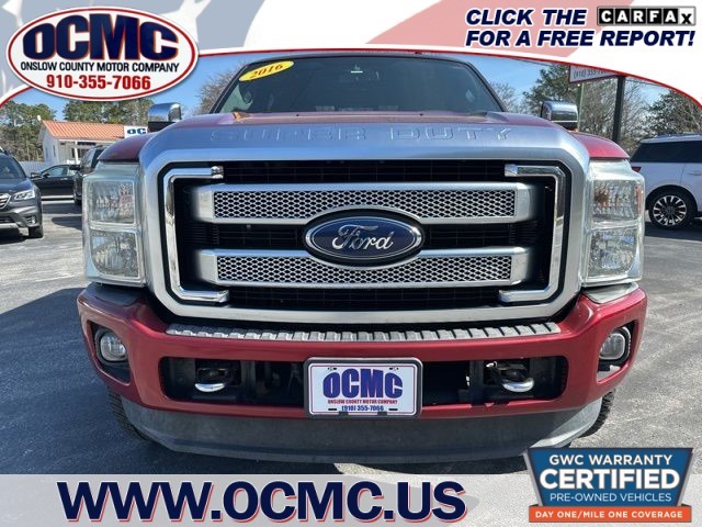 2016 Ford F-250 Super Duty Platinum