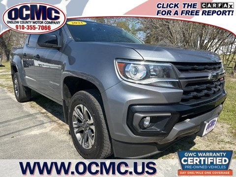 2021 Chevrolet Colorado Z71 Crew Cab Short Box 4WD