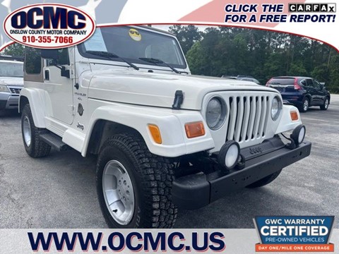 2001 Jeep Wrangler Sahara