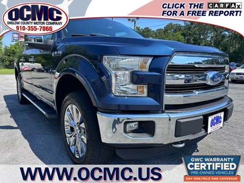 2016 Ford F-150 Lariat SuperCrew 5.5-ft. Bed 4WD