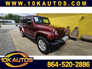 2010 Jeep Wrangler Unlimited Sahara 4WD for sale by dealer