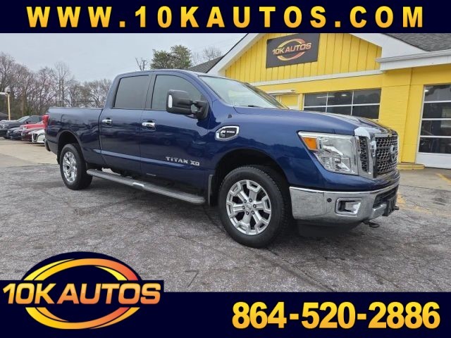 Picture of a used 2017 Nissan TITAN XD Crew Cab SV Pickup 4D 6 1/2 ft