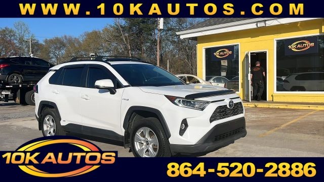 Picture of a used 2019 Toyota RAV4 Utility 4D XLE AWD 2.5L I4 Hybrid
