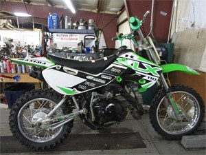 Picture of a 2003 Kawasaki KLX110 -