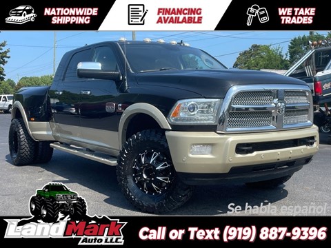 2016 RAM 3500 LONGHORN MEGACAB SB DRW 4WD