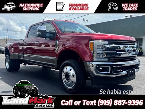 2017 FORD F450 KING RANCH CREW CAB LB DRW 4WD