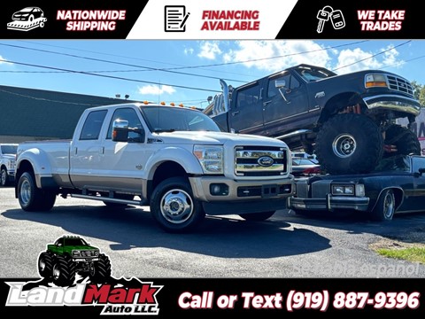 2011 FORD F450 KING RANCH CREW CAB LB DRW 4WD