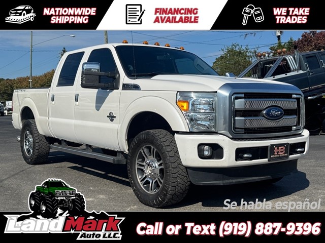 FORD F350 PLATINUM CREWCAB SB SRW 4WD in Smithfield