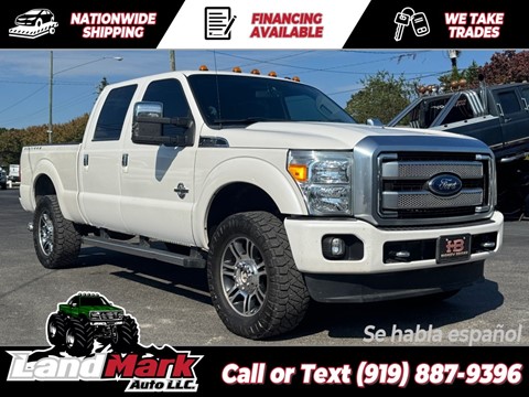 2015 FORD F350 PLATINUM CREWCAB SB SRW 4WD