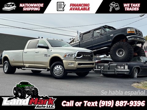 2017 RAM 3500 LONGHORN CREWCAB LB DRW 4WD