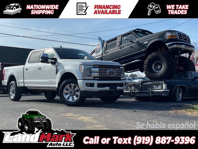 FORD F350 PLATINUM CREWCAB SB SRW 4WD in Smithfield