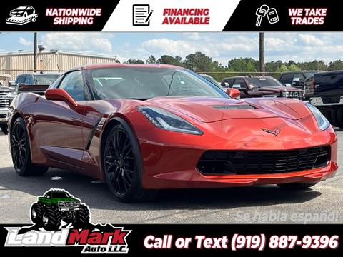 2016 CHEVROLET CORVETTE STINGRAY 2LT RWD 2D