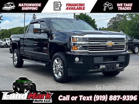 2015 CHEVROLET SILVERADO 2500 HIGH COUNTRY
