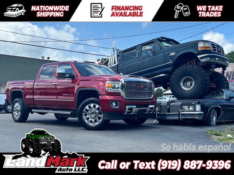 2018 GMC SIERRA 2500 DENALI CREWCAB SB 4WD