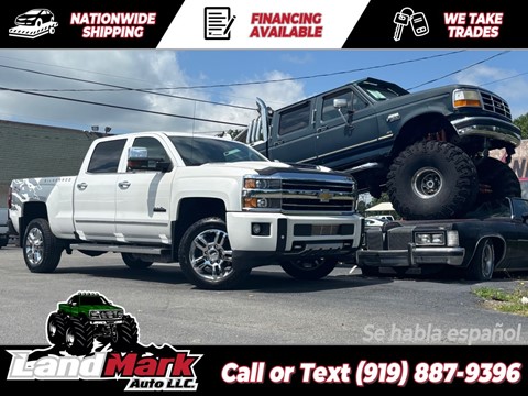 2019 CHEVROLET SILVERADO 2500 HIGH COUNTRY CREWCAB SB 4WD