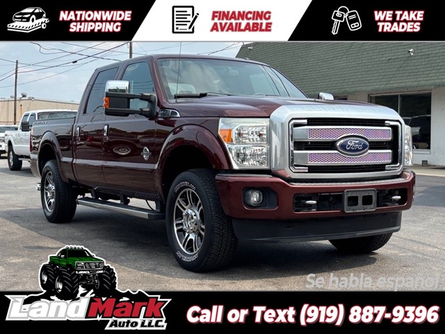 FORD F250 SD PLATINUM CREWCAB SB 4WD in Smithfield