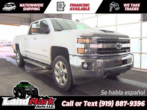 2019 CHEVROLET SILVERADO 2500 HD LTZ CREWCAB SB 4WD