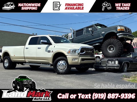 2017 RAM 3500 LONGHORN CREWCAB LB DRW 4WD