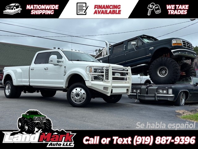 FORD F450 SD PLATINUM CREWCAB LB DRW 4WD in Smithfield