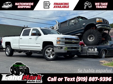 2016 CHEVROLET SILVERADO 2500 HEAVY DUTY LTZ CREWCAB LB 4WD