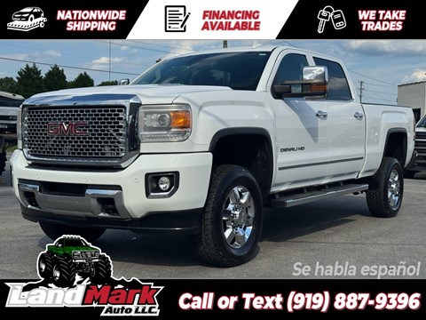 2015 GMC SIERRA 3500 DENALI CREWCAB SB 4WD