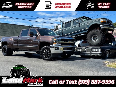 2016 CHEVROLET SILVERADO 3500 LTZ CREWCAB LB DRW 4WD