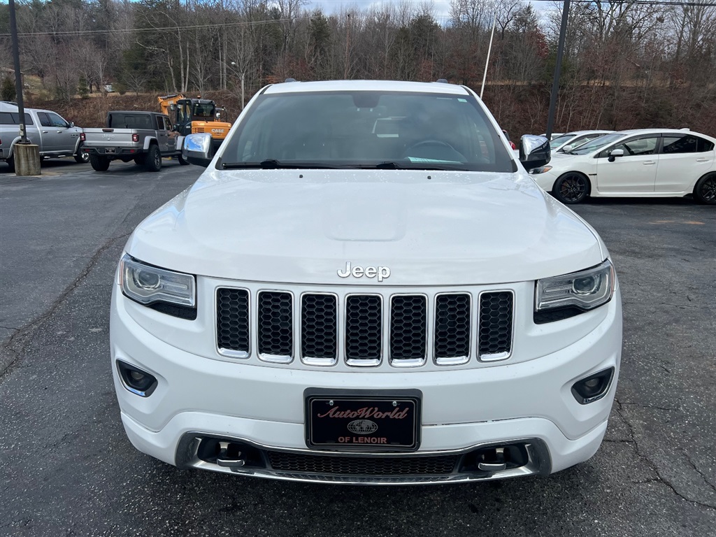 Used 2015 Jeep Grand Cherokee Overland with VIN 1C4RJFCG8FC123021 for sale in Hudson, NC