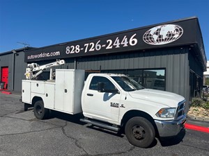 2018 RAM 3500 Regular Cab 4WD DRW - SERVICE CRANE for sale by dealer