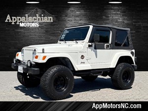 2002 Jeep Wrangler Sahara for sale by dealer