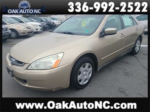 2005 HONDA ACCORD LX NO ACCIDENT! LEATHER! for sale by dealer