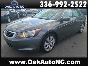 2008 HONDA ACCORD EXL NC 1 Owner! Nice! for sale by dealer