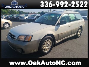 2000 SUBARU LEGACY OUTBACK LIMITED NC 1 Owner! for sale by dealer