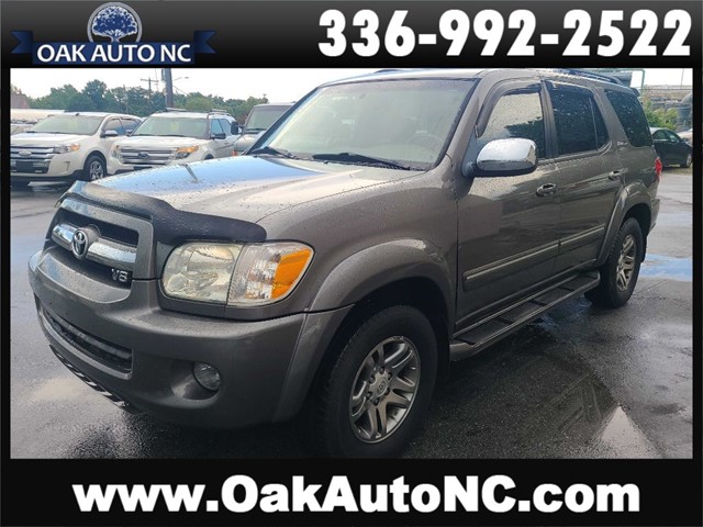 TOYOTA SEQUOIA LIMITED 4x4 3rd Row! Cheap! in Kernersville
