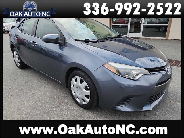 TOYOTA COROLLA L NC 2 OWNER! LOW MILES! in Kernersville