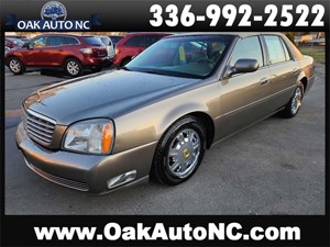 2003 CADILLAC DEVILLE CHEAP! LEATHER! for sale by dealer