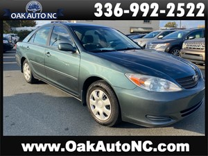 2002 TOYOTA CAMRY LE for sale by dealer