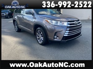 2018 TOYOTA HIGHLANDER XLE for sale by dealer