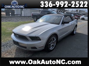 2012 FORD MUSTANG CONVERTIBLE for sale by dealer