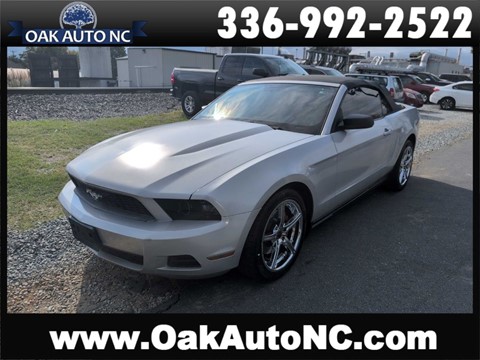 2012 FORD MUSTANG CONVERTIBLE