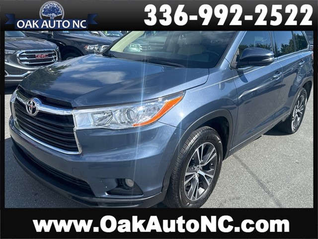 TOYOTA HIGHLANDER XLE in Kernersville