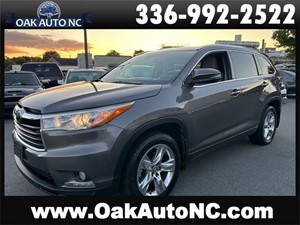 2016 TOYOTA HIGHLANDER LIMITED for sale by dealer