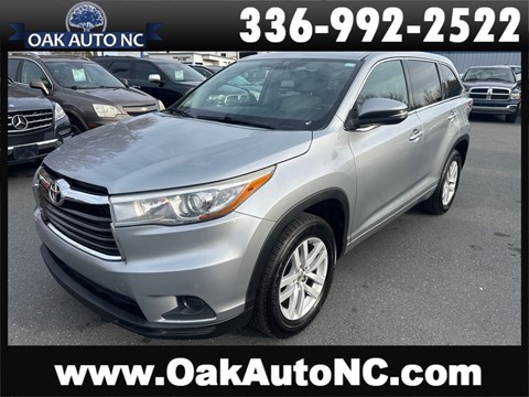 2015 TOYOTA HIGHLANDER LE