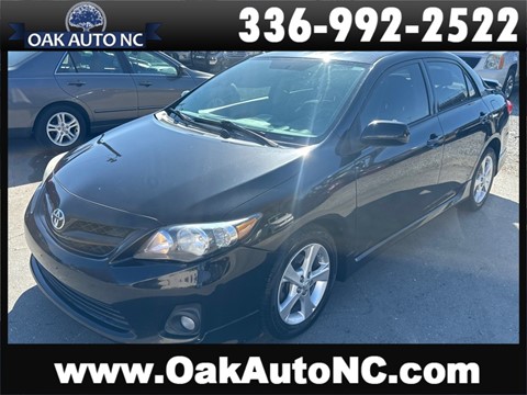 2012 TOYOTA COROLLA S